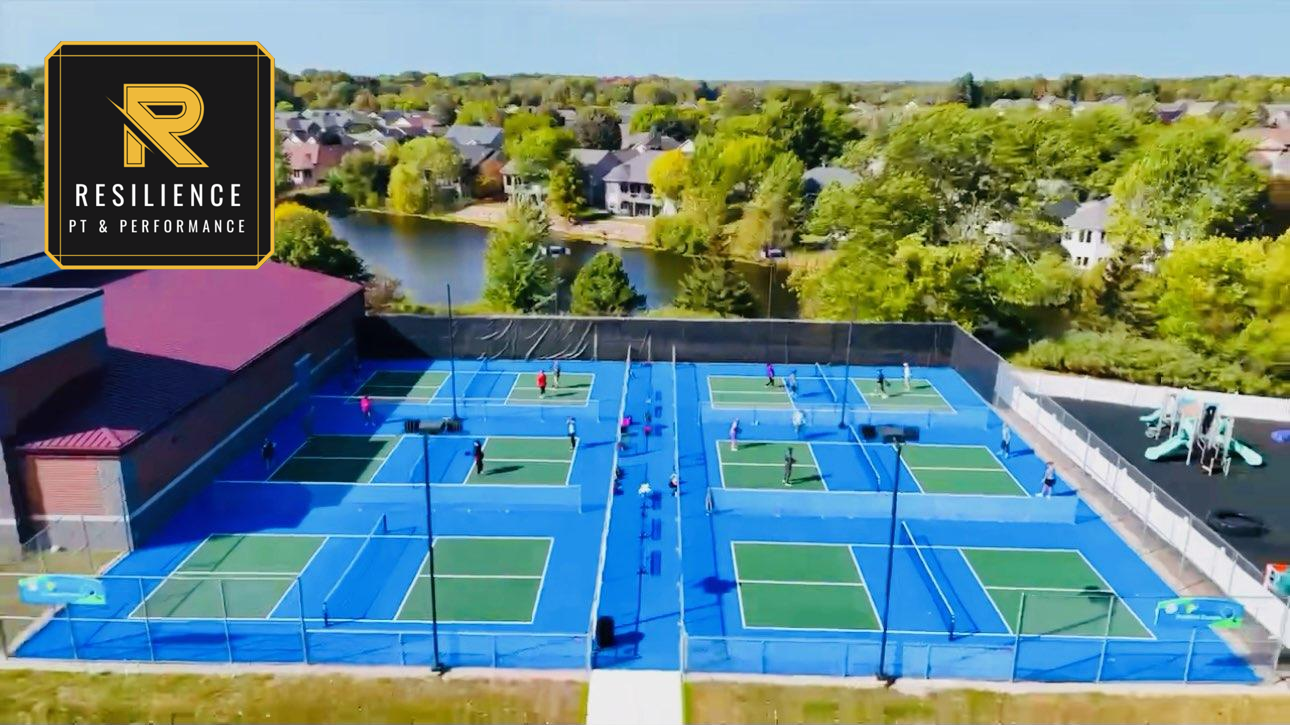 Appleton Pickleball Courts Outside.